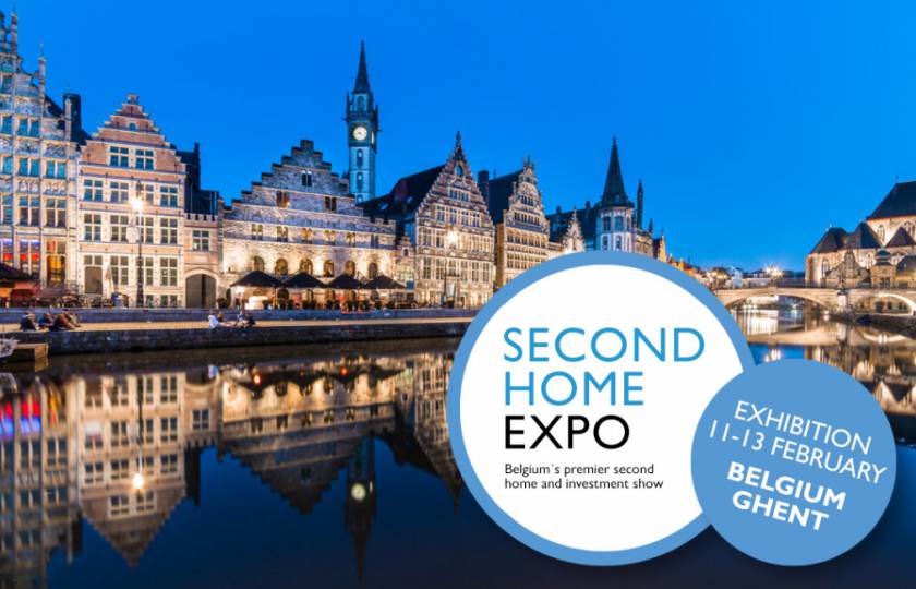  Second Home Expo 2017 komt van 11 tot 13 februari naar Gent in België