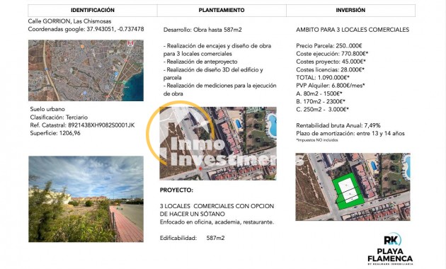 Land - Resale - Orihuela Costa - 50848