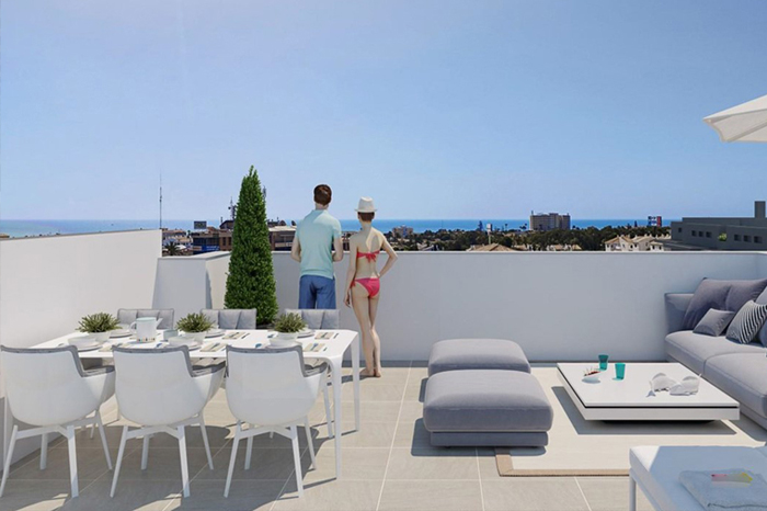 New build luxury apartments in Playa Flamenca, Costa Blanca