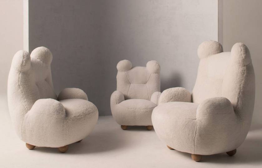 Pierre Yovanovitch: Goldilocks and the Three Bears inspired furniture
