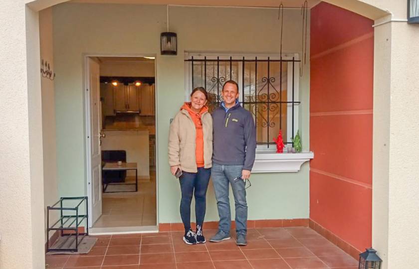 Maureen et Kenny trouvé leur maison de vacances idéale à Torrevieja