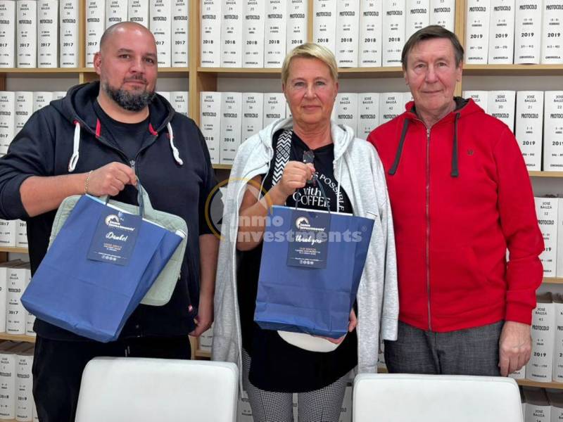 Domenik finds a perfect sea view apartment in La Zenia