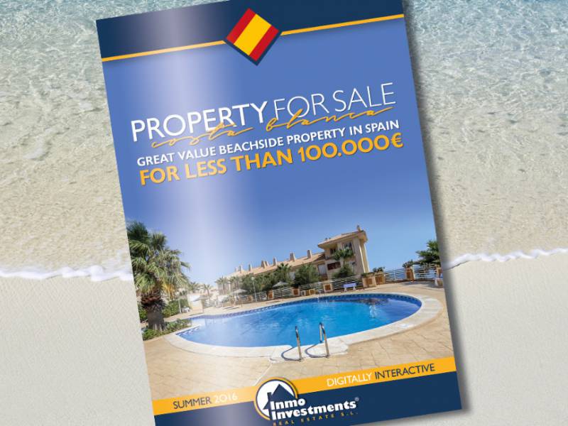 Broschüre: Strand-Immobilien in Spanien zum Verkauf (Costa Blanca, Orihuela Costa)