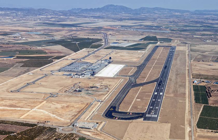 Murcia bekommt dieses Jahr einen neuen, verbesserten Flughafen Murcia-Corvera