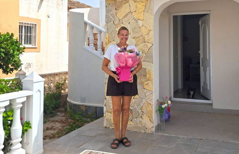Bente finds her dream villa in Playa Flamenca