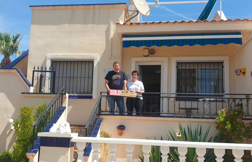 Our latest homebuyers, Karin and Bernd from Germany