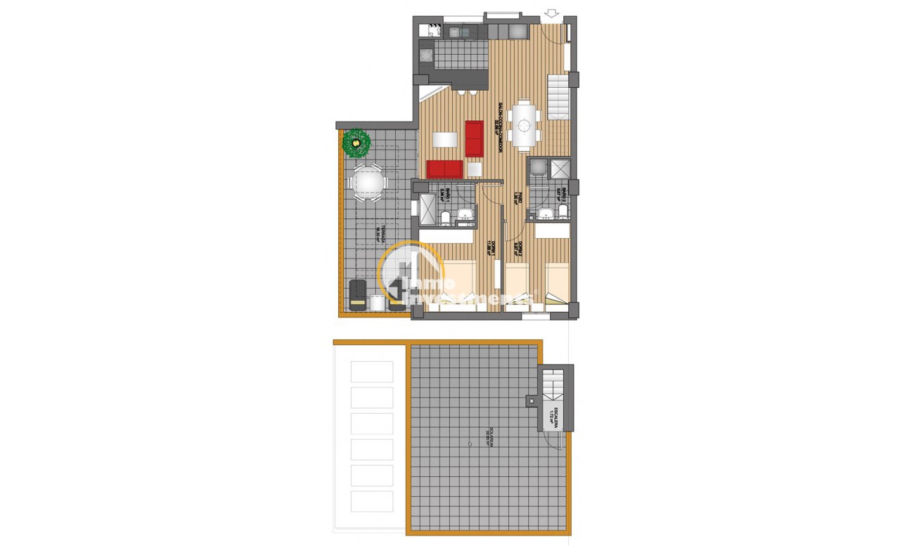Neubau Immobilien - Penthouse - Villamartin