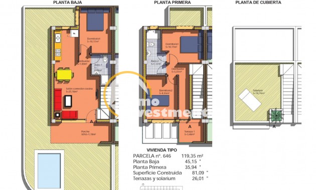 Neubau Immobilien - Reihenhaus - Villamartin - Pau 26