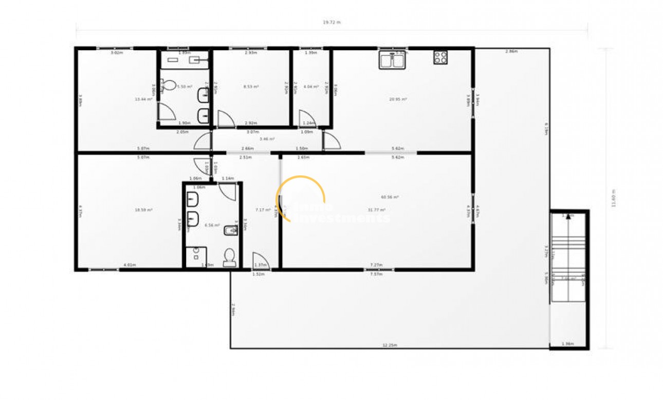 Bestaande bouw - Villa - Orihuela - Molins