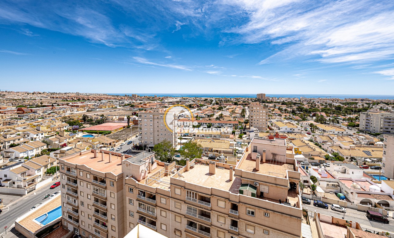Views from the top terrace over torrevieja