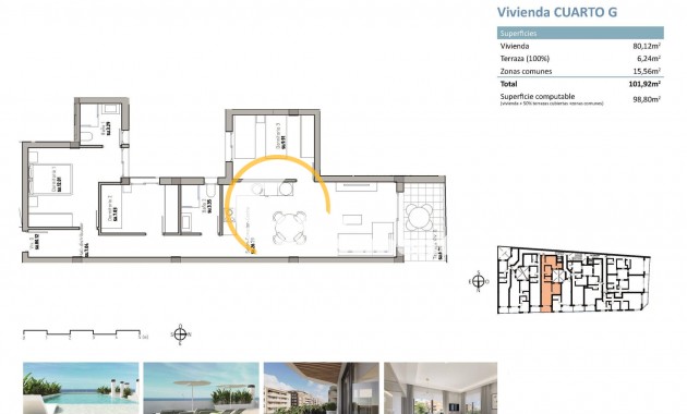 New build - Penthouse - Guardamar del Segura - Pueblo