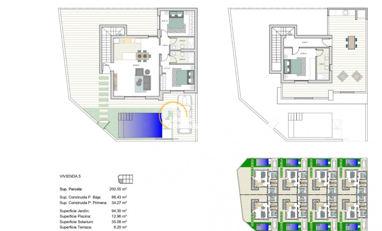 New build - Villa - Torre Pacheco - Roldán