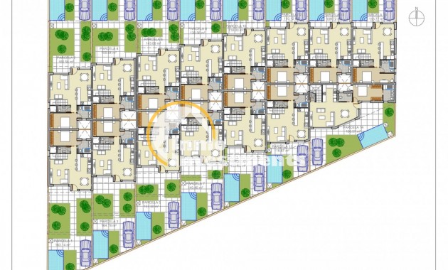 Neubau Immobilien - Reihenhaus - Rojales - pueblo