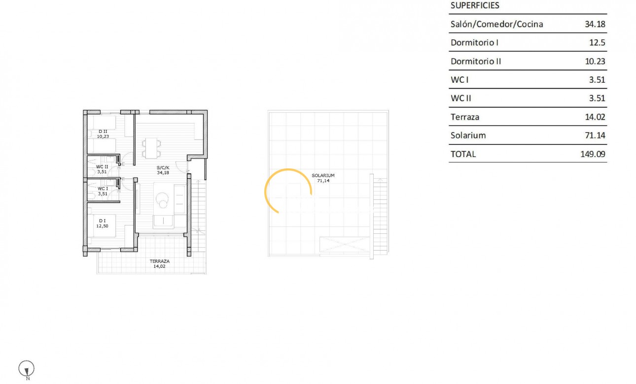 Neubau Immobilien - Bungalow - San Miguel de Salinas - Pueblo