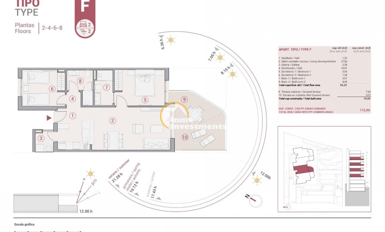 Neubau Immobilien - Apartment - Calpe - Manzanera