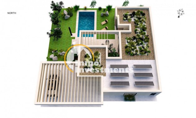 Neubau Immobilien - Villa - BAÑOS Y MENDIGO - Altaona golf and country village