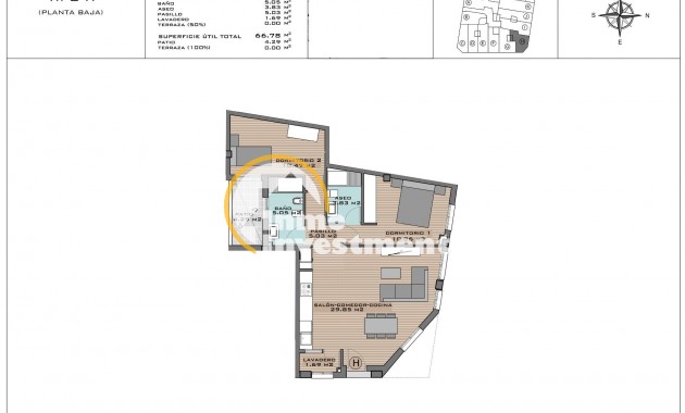 Neubau Immobilien - Apartment - Algorfa - Pueblo