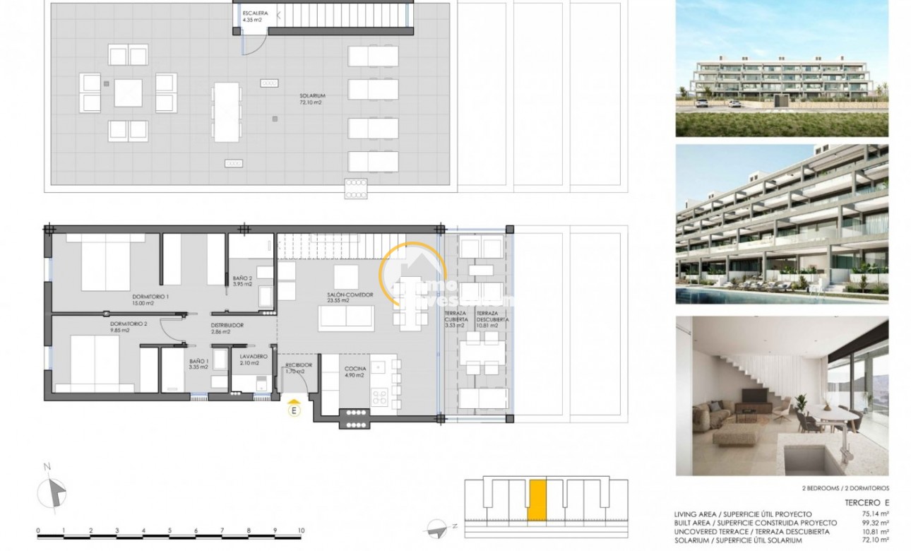 New build - Penthouse - Cartagena - Mar de Cristal