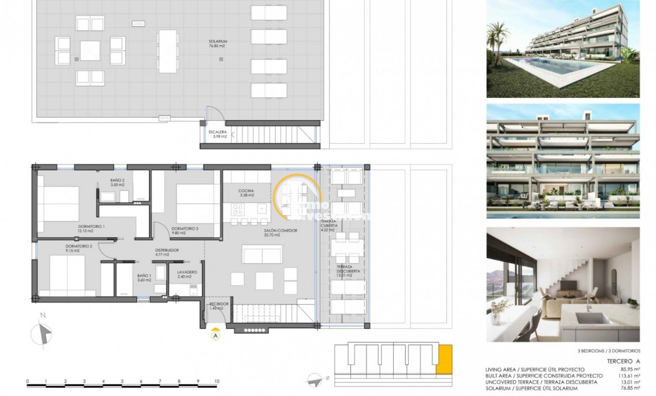 Neubau Immobilien - Penthouse - Cartagena - Mar de Cristal