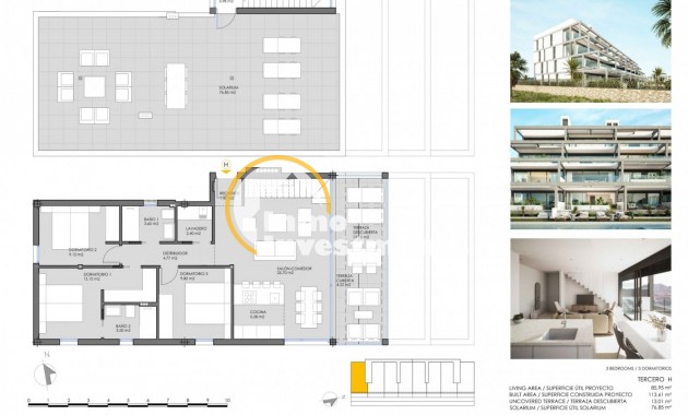 New build - Penthouse - Cartagena - Mar de Cristal