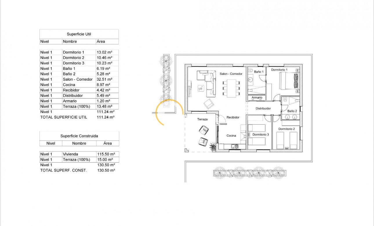 New build - Villa - Pinoso - Lel