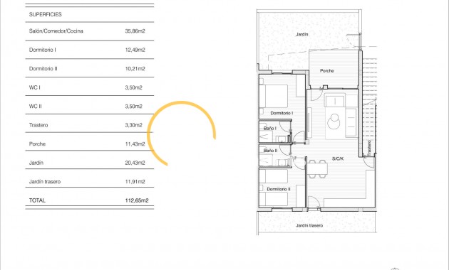 New build - Bungalow - San Miguel de Salinas - San Miguel