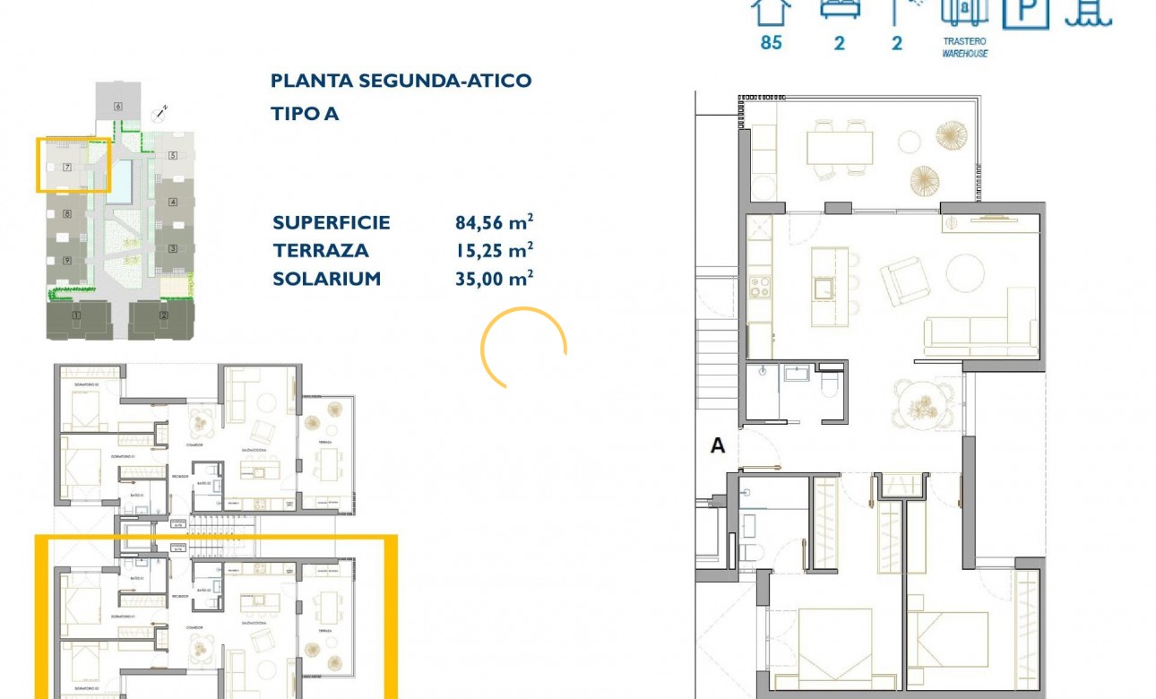 Neubau Immobilien - Penthouse - San Pedro del Pinatar - Pueblo
