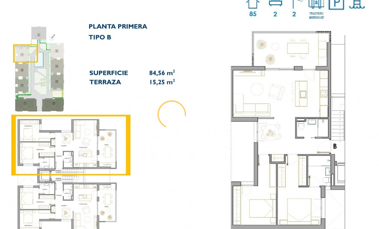 Neubau Immobilien - Apartment - San Pedro del Pinatar - Pueblo