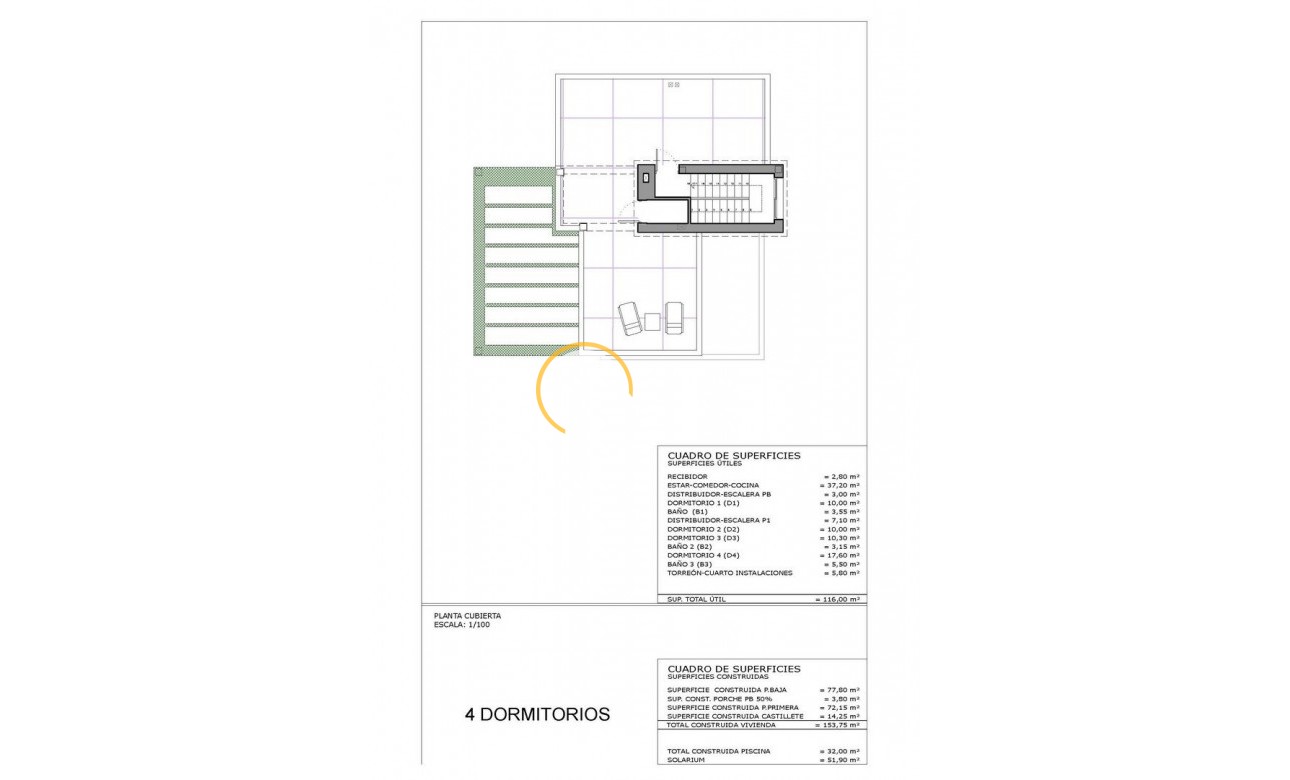 Obra nueva - Chalet independiente - Cartagena - Playa Honda