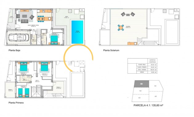 Nieuwbouw - Townhouse - Los Belones - Centro