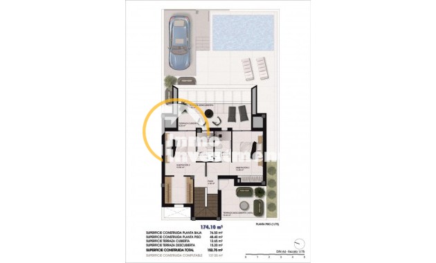 Neubau Immobilien - Quad House - Dolores - 03150