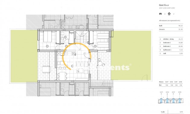 Neubau Immobilien - Reihenhaus - Algorfa - La Finca Golf