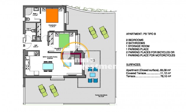 Neubau Immobilien - Apartment - Orihuela Costa - Las Filipinas