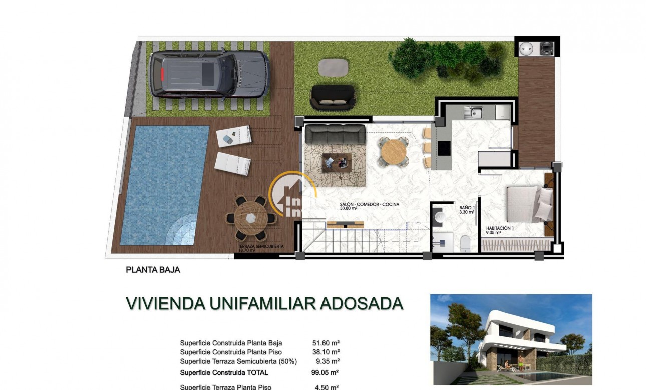 Neubau Immobilien - Villa - Los Montesinos - La Herrada