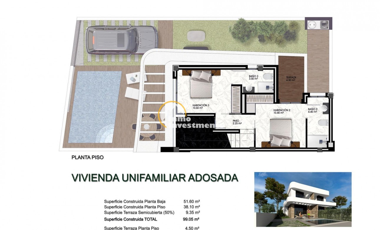 Nouvelle Construction - Villa - Los Montesinos - La Herrada