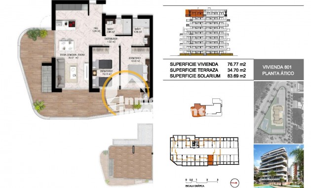 New build - Penthouse - Guardamar del Segura - PUERTO