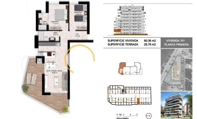 Neubau Immobilien - Apartment - Guardamar del Segura - PUERTO