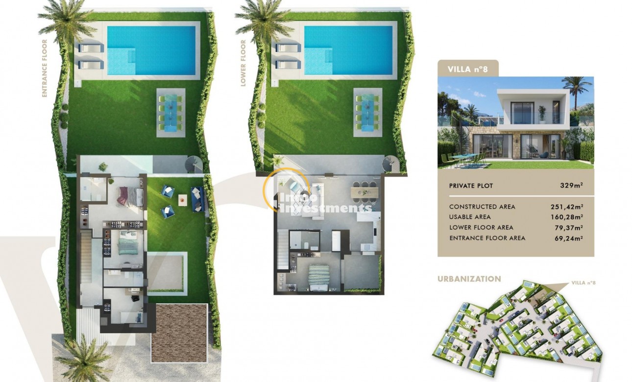 Neubau Immobilien - Villa - San Juan Alicante - La Font