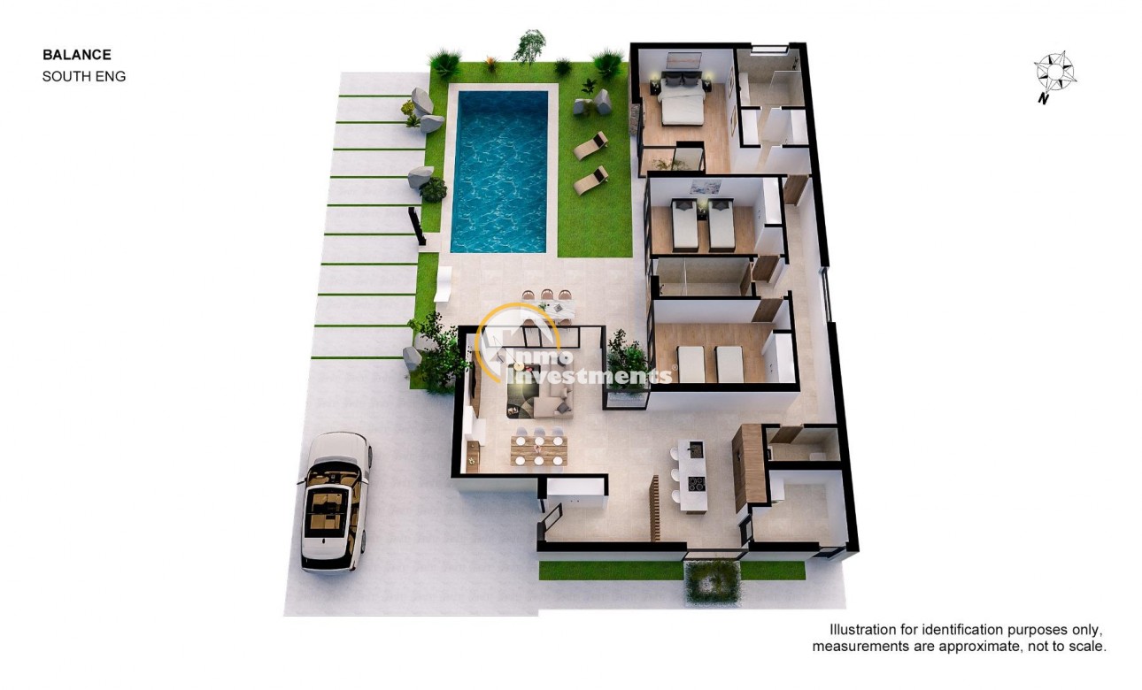 Neubau Immobilien - Villa - BAÑOS Y MENDIGO - Altaona golf and country village