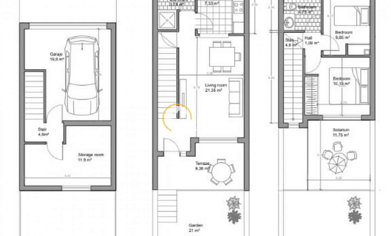 Nieuwbouw - Townhouse - Mutxamel - Valle Del Sol