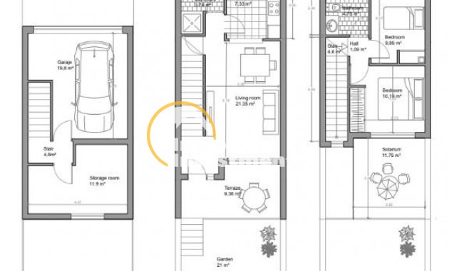 Nieuwbouw - Townhouse - Mutxamel - Valle Del Sol