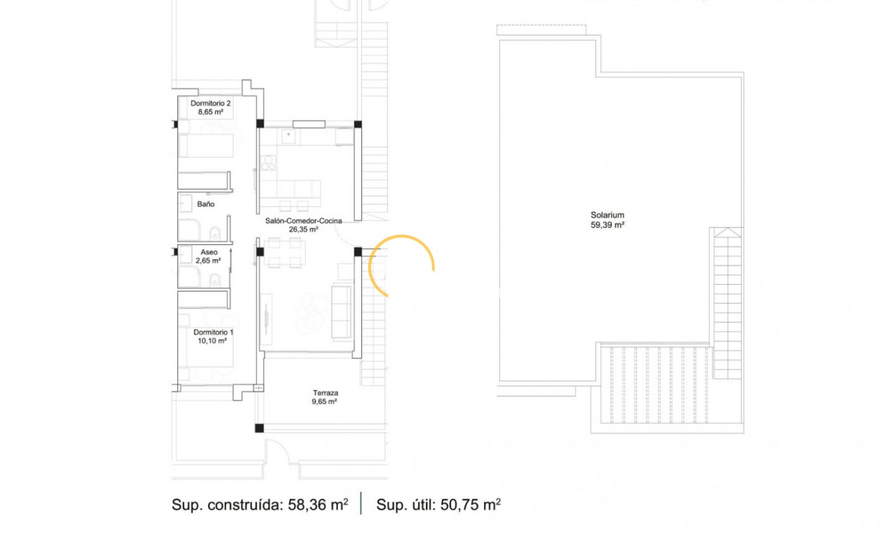 Neubau Immobilien - Bungalow - Orihuela Costa - PAU 26