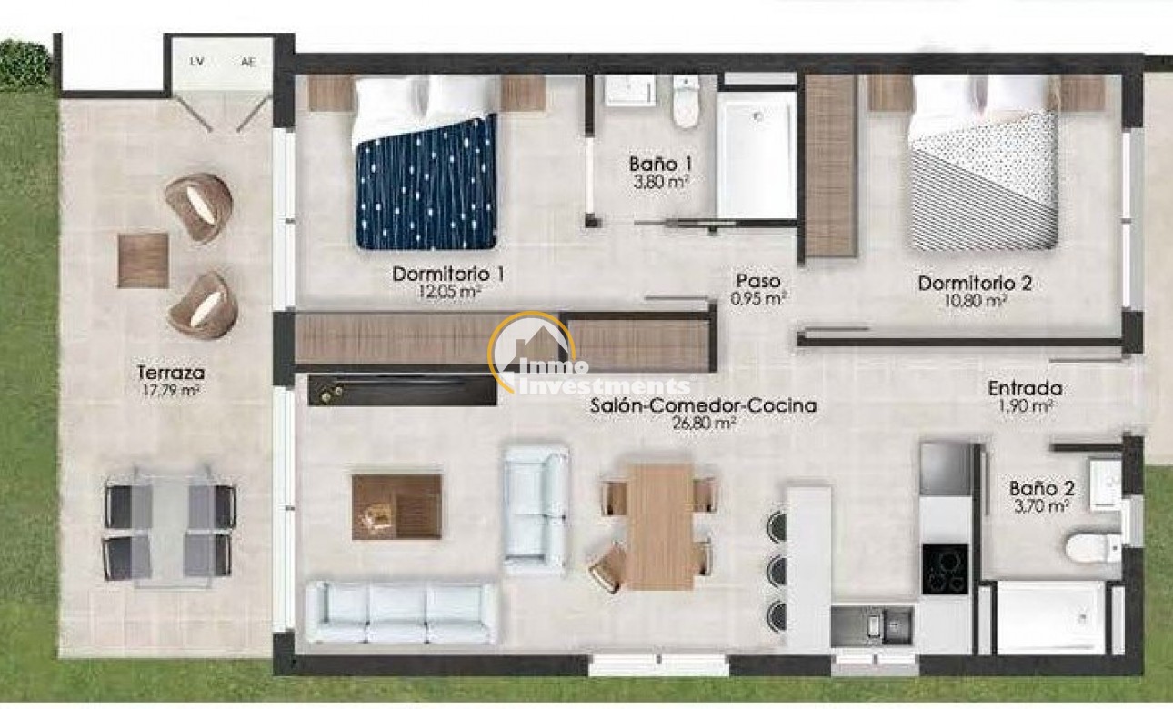 Obra nueva - Apartamento - Alhama De Murcia - Condado De Alhama Golf Resort