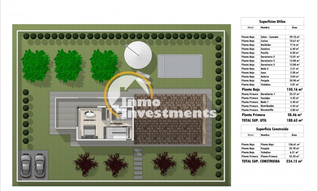 Nyproduktion - Villa - Pinoso - Pinoso - El Pinós