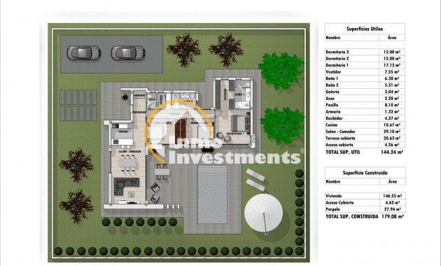 Neubau Immobilien - Villa - Pinoso - Pinoso - El Pinós