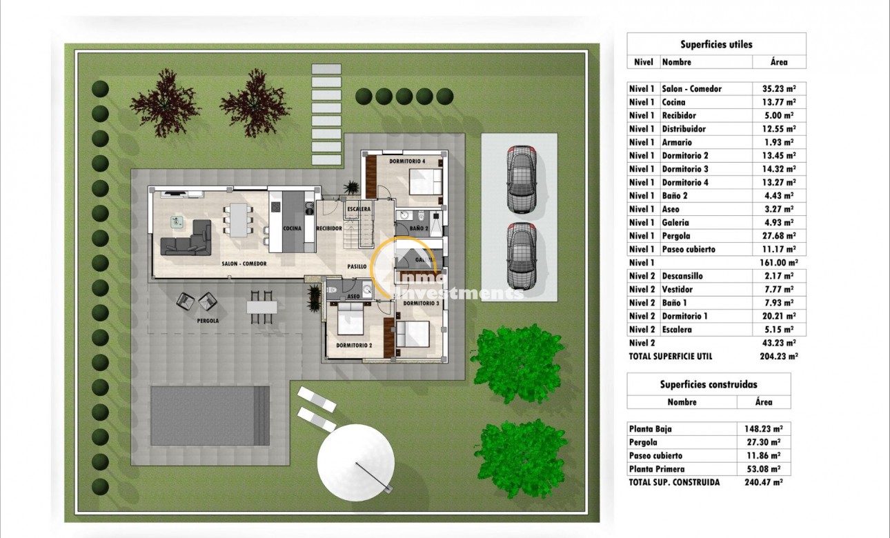 Neubau Immobilien - Villa - Pinoso - Pinoso - El Pinós