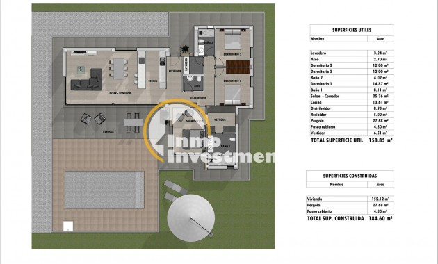 Neubau Immobilien - Villa - Pinoso - Pinoso - El Pinós