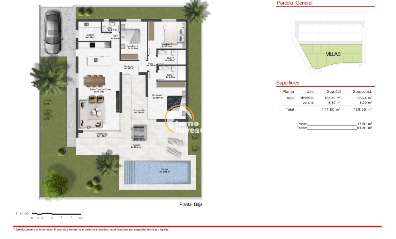 New build - Villa - BAÑOS Y MENDIGO - Altaona golf and country village