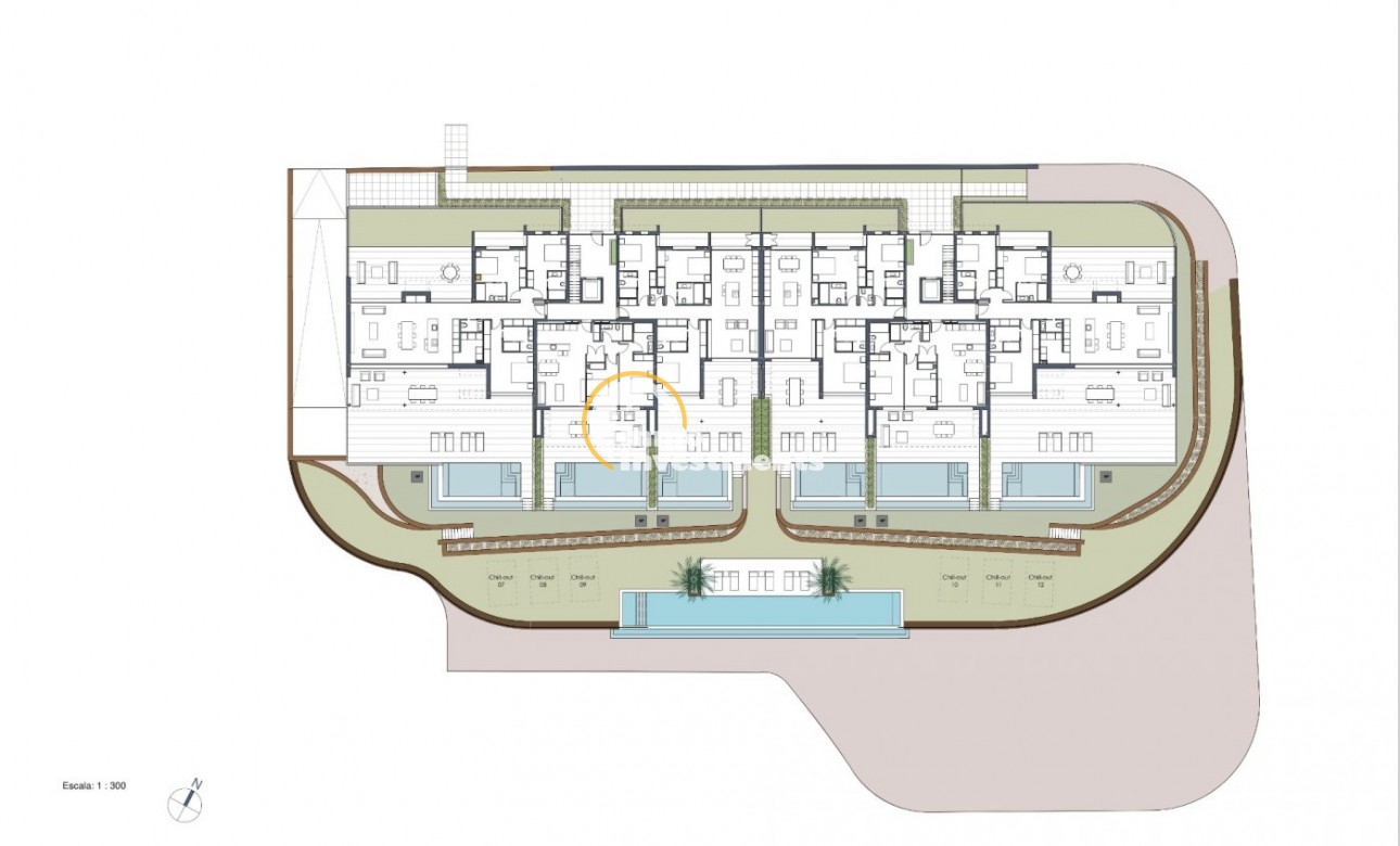 Neubau Immobilien - Penthouse - Orihuela - Las Colinas Golf