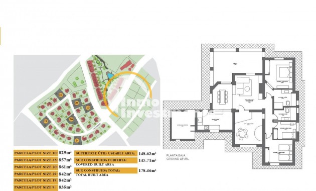 New build - Villa - Fuente Álamo - Las Palas